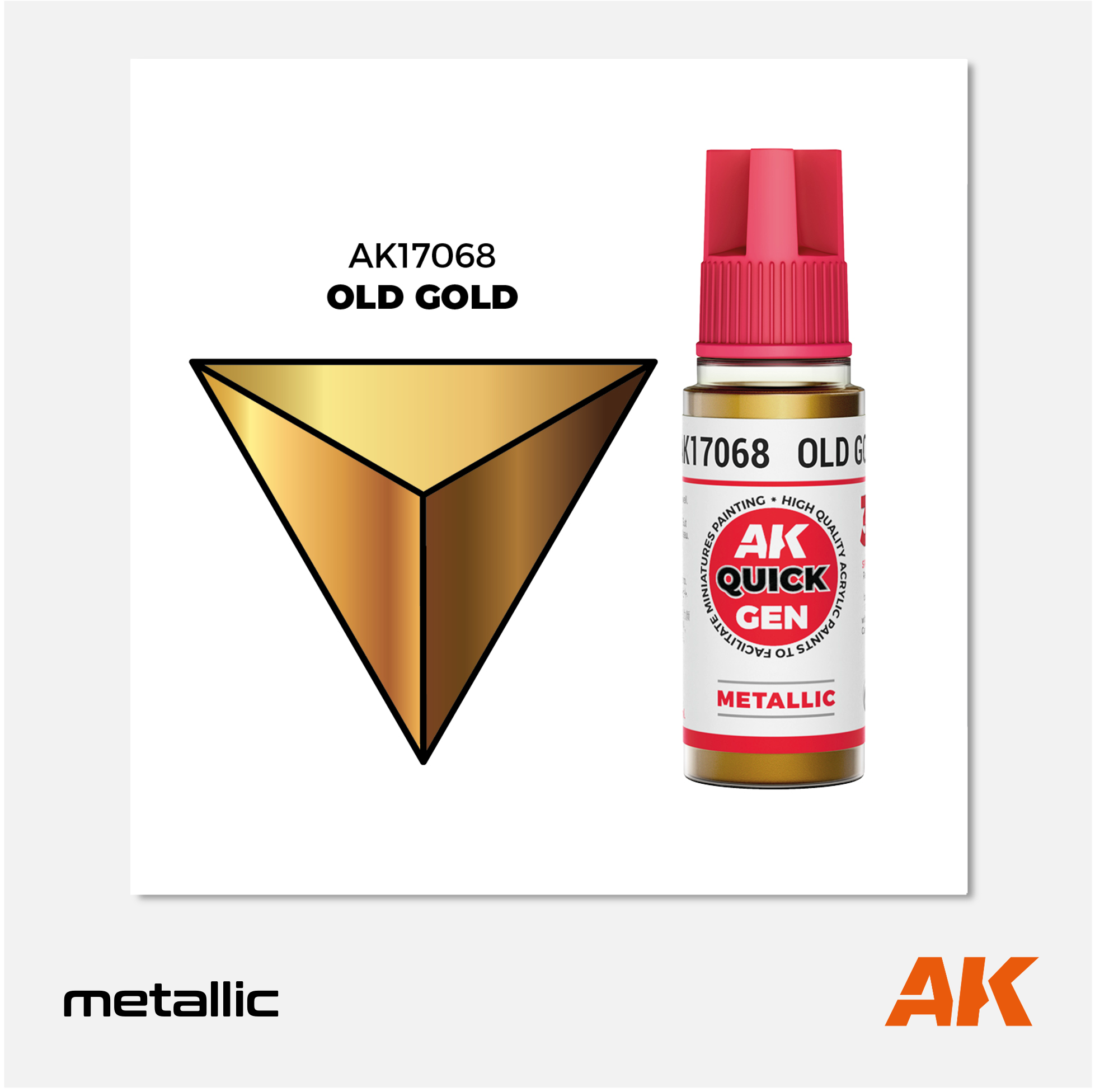 AK Quick Gen Acrylics - Old Gold