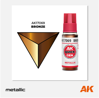 AK Quick Gen Acrylics - Bronze