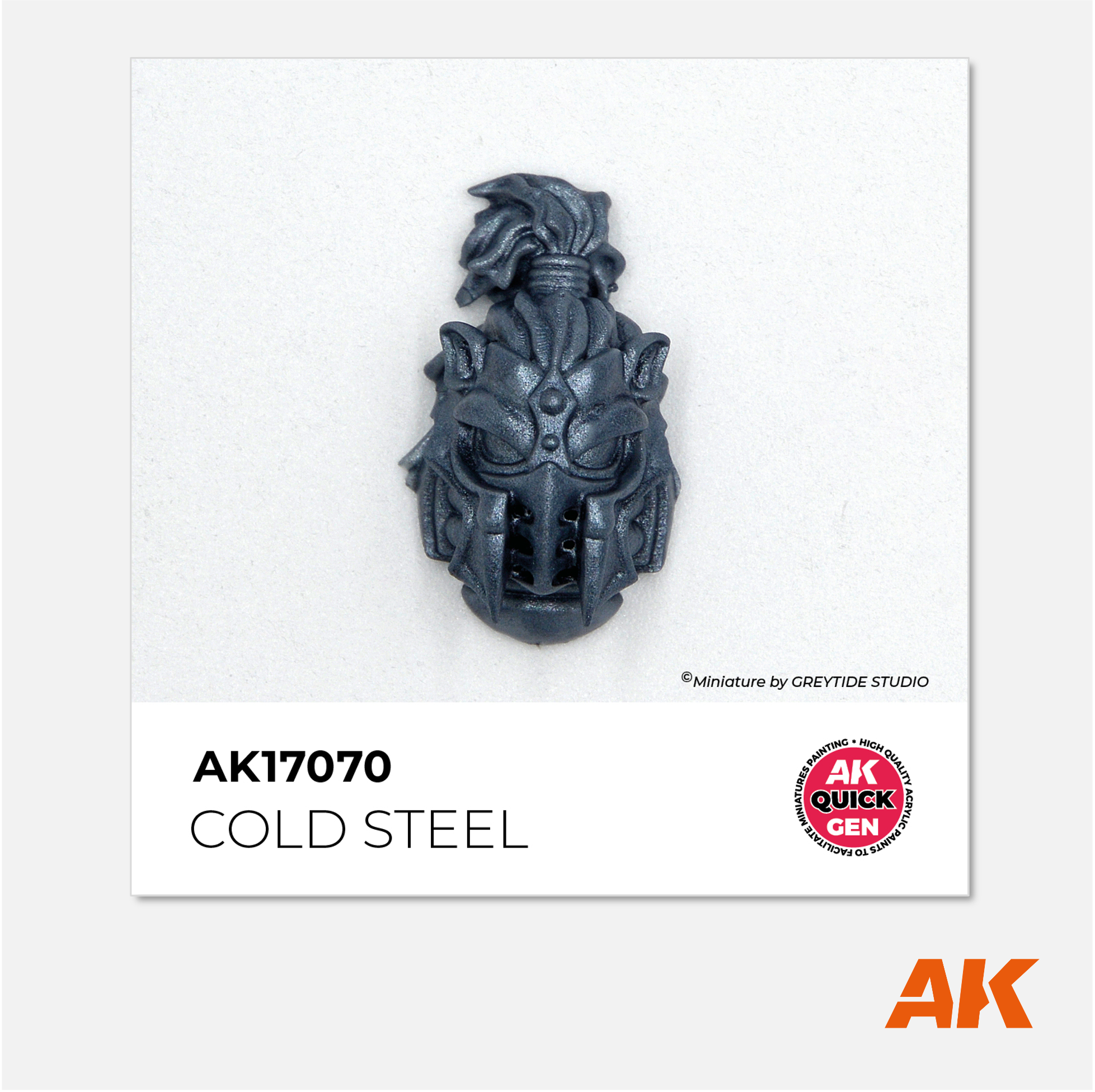 AK Quick Gen Acrylics - Cold Steel