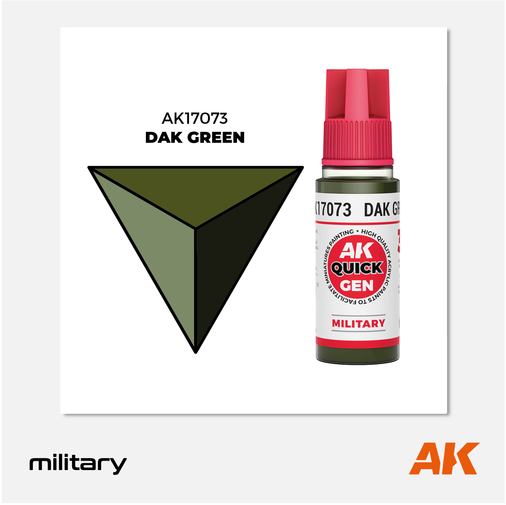 AK Quick Gen Acrylics - DAK Green