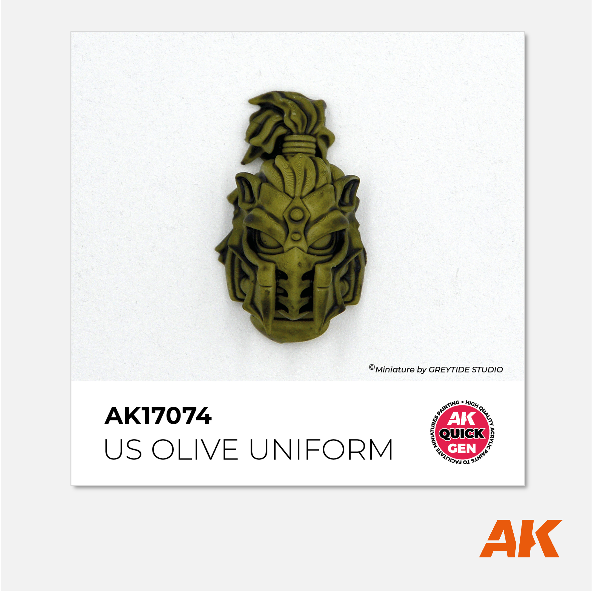 AK Quick Gen Acrylics - US Olive Uniform