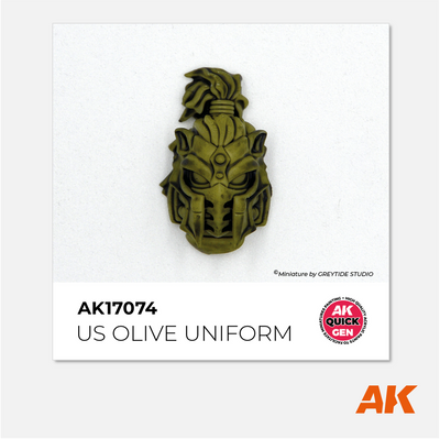 AK Quick Gen Acrylics - US Olive Uniform
