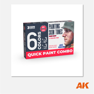 AK Painting Skin Tones - Calvin Tan