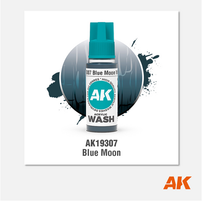 AK Interactive - Acrylic Wash - Blue Moon - AK19307 - Gothaforce