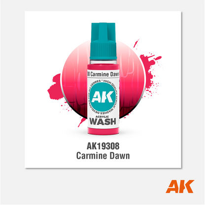 AK Interactive - Acrylic Wash - Carmine Down - AK19308 - Gothaforce