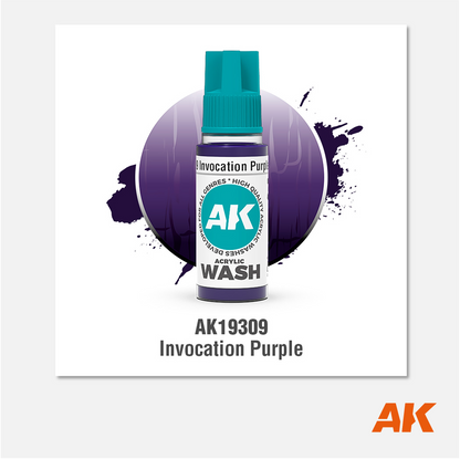 AK Interactive - Acrylic Wash - Invocation Purple - AK19309 - Gothaforce