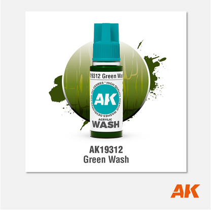 AK Interactive - Acrylic Wash - Green - AK19312 - Gothaforce