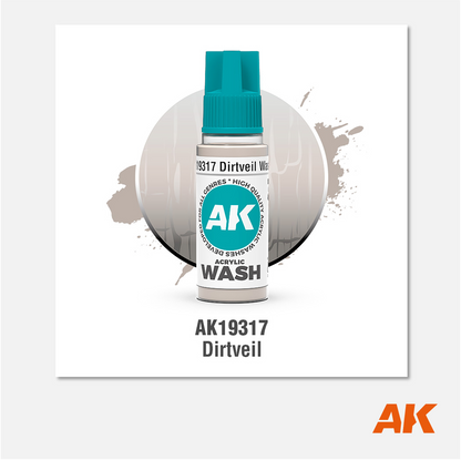 AK Interactive - Acrylic Wash - Dirtveil - AK19317 - Gothaforce