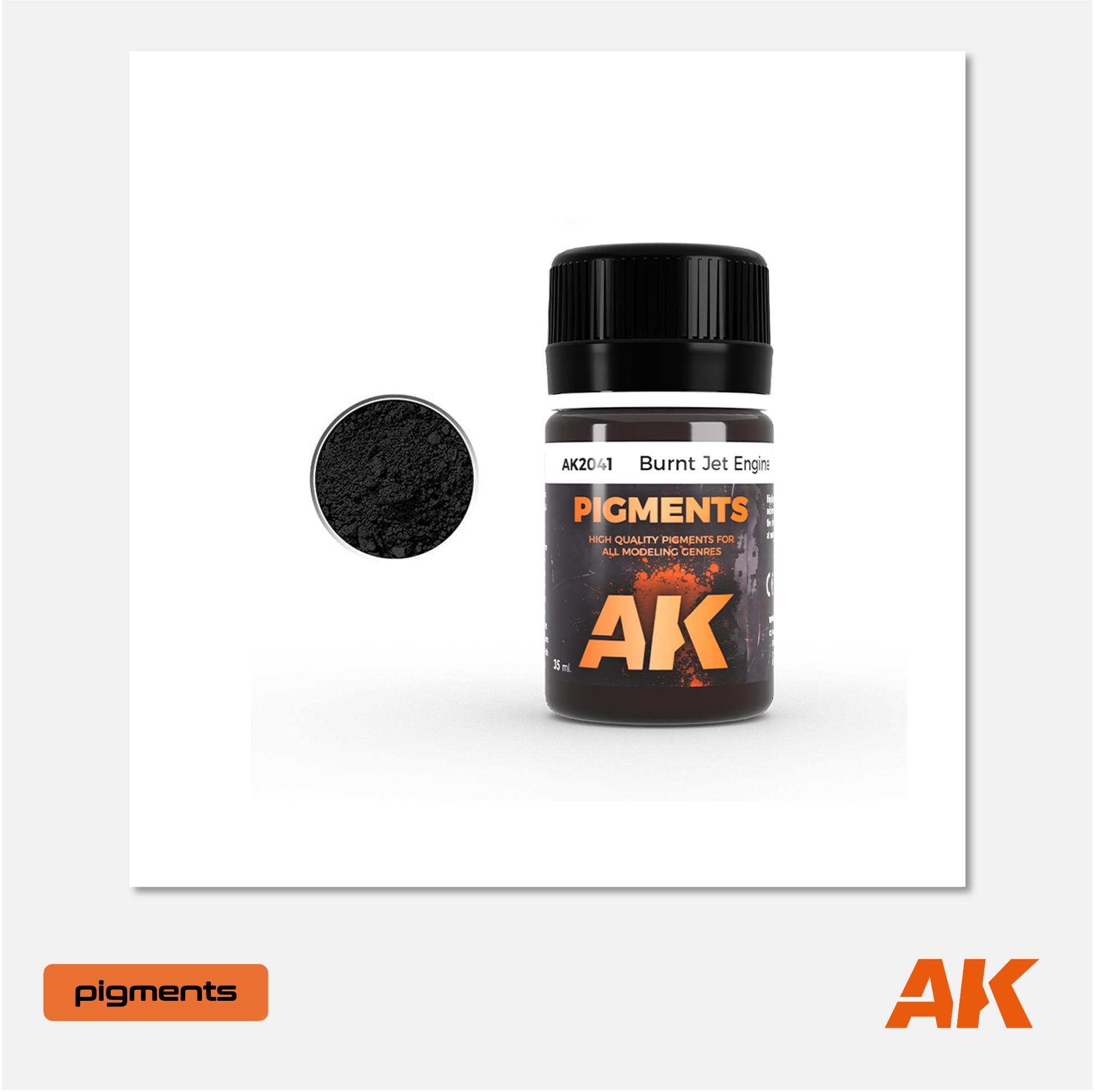 AK Pigment - Burnt Jet Engine