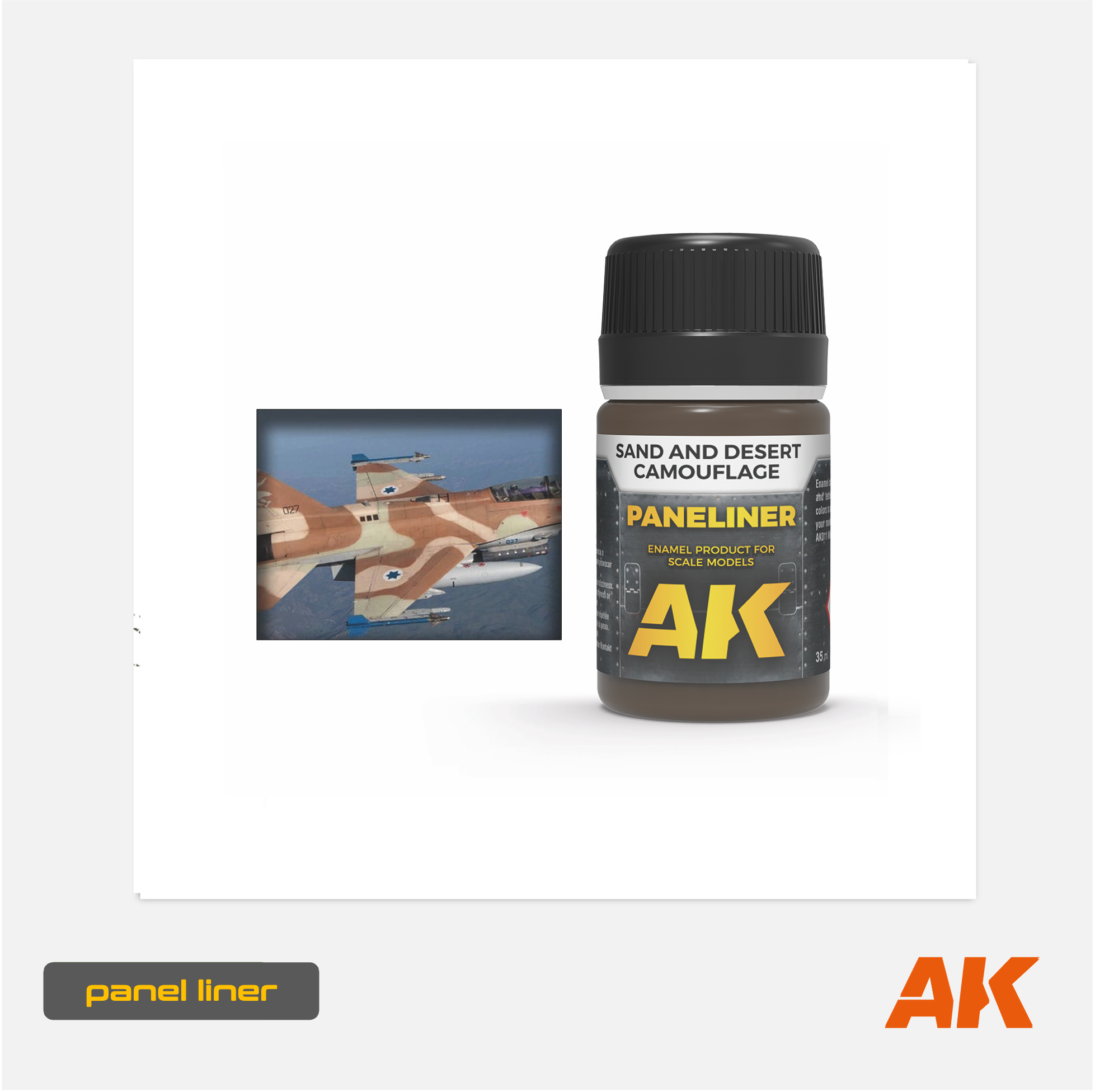 AK Effects - Panel Liner - Sand & Desert Camouflage