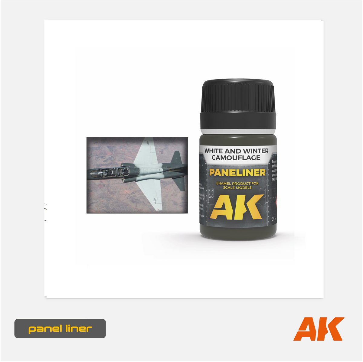 Ak Effects - Panel Liner - White & Winter Camouflage