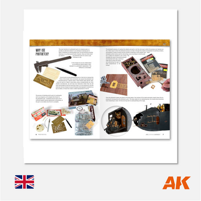 AK Interactive - AK Learning Series N° 7 Photoetched Parts - AK244 - Gothaforce