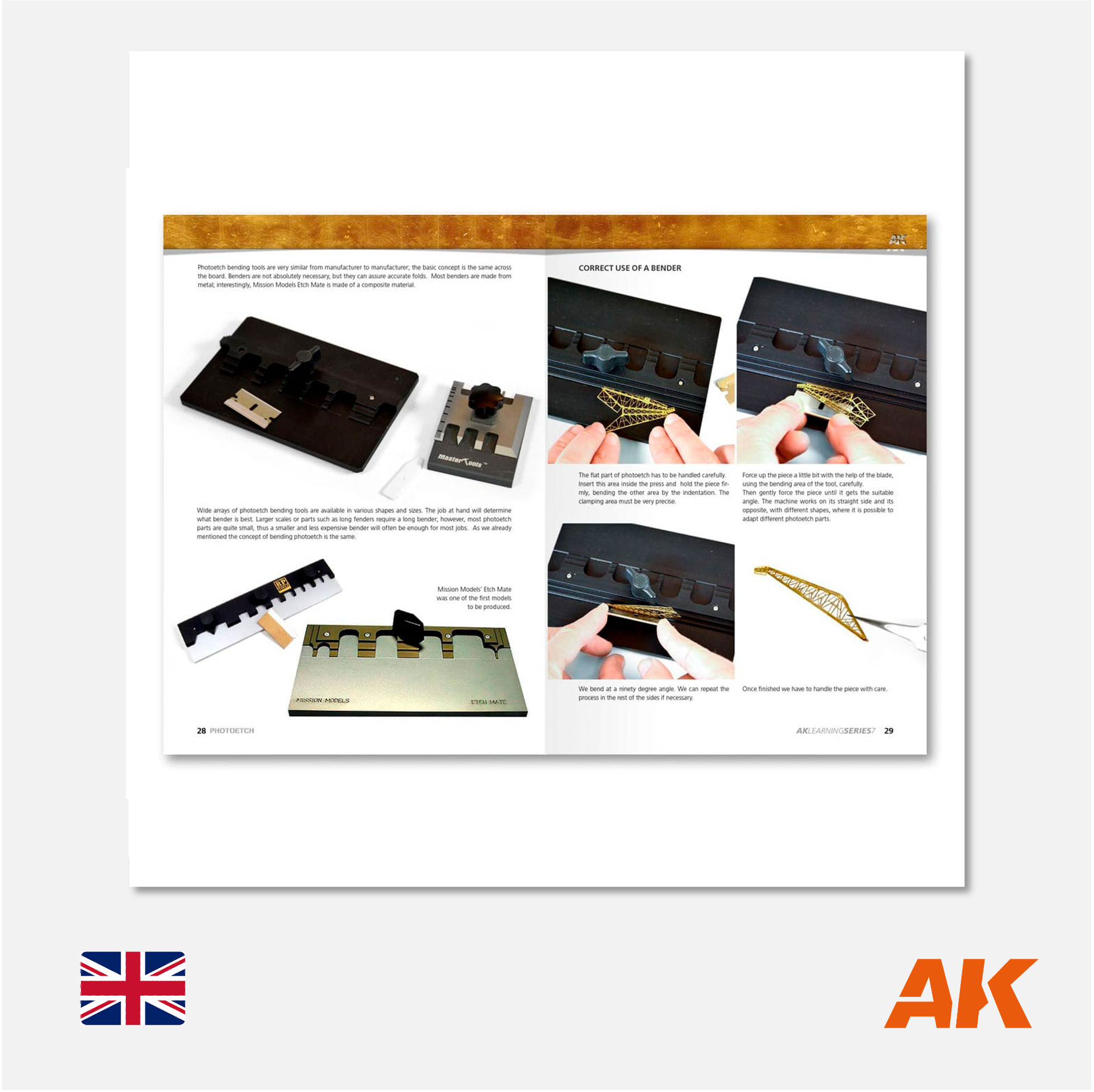AK Interactive - AK Learning Series N° 7 Photoetched Parts - AK244 - Gothaforce