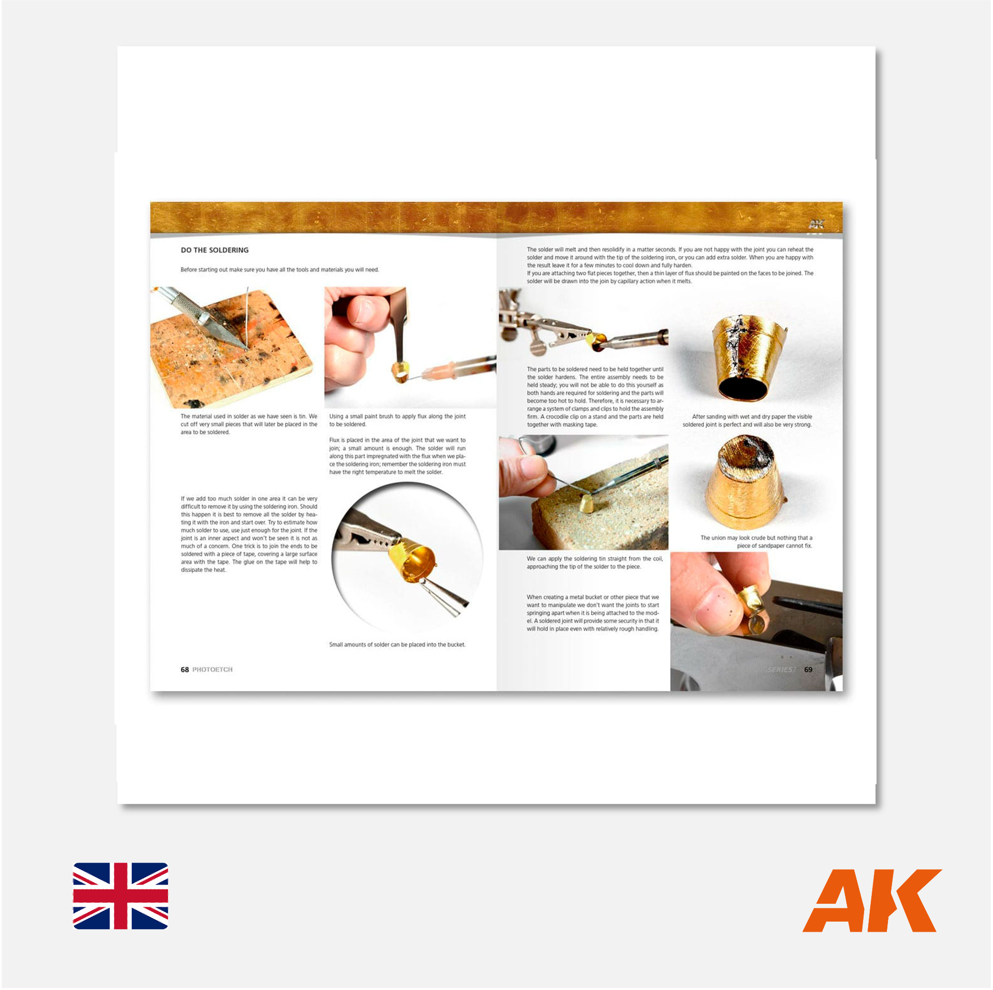 AK Interactive - AK Learning Series N° 7 Photoetched Parts - AK244 - Gothaforce
