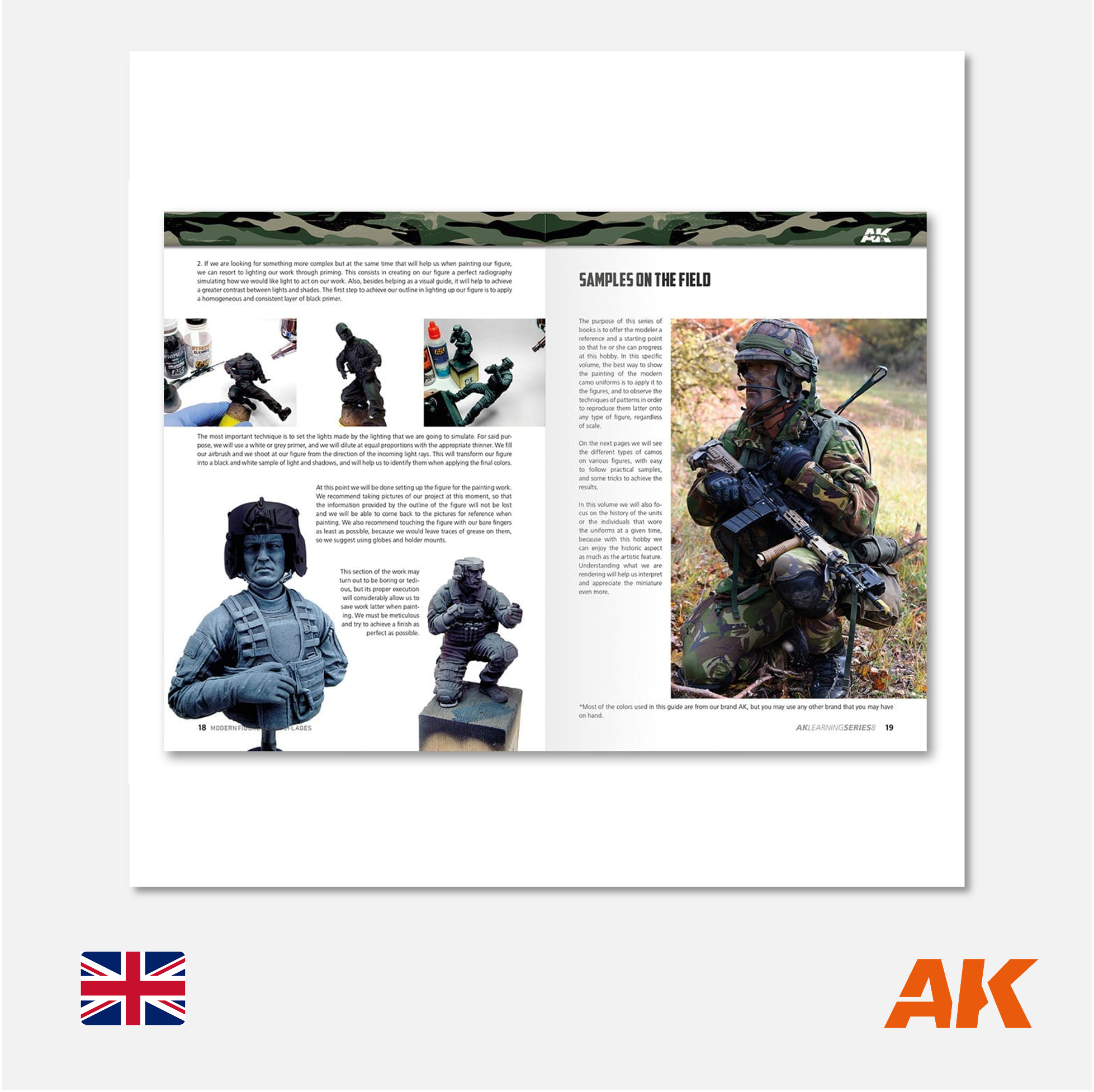 AK Interactive - AK Learning Series N° 8 Modern Figures Camouflages - AK247 - Gothaforce