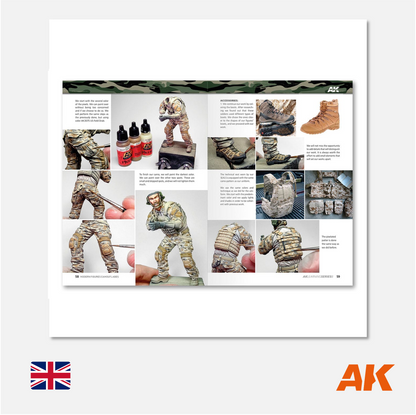 AK Interactive - AK Learning Series N° 8 Modern Figures Camouflages - AK247 - Gothaforce