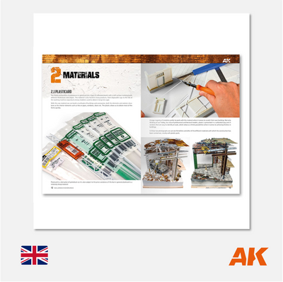 AK Interactive - AK Learning Series N° 9 The Ultimate Guide to Buildings in Dioramas - AK256 - Gothaforce