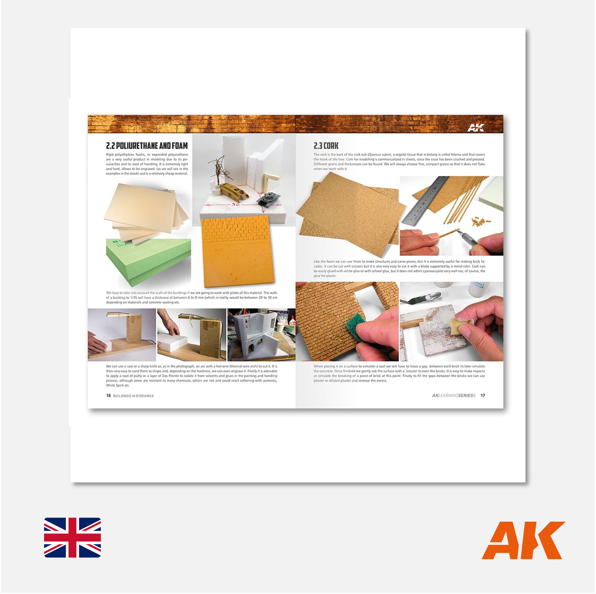 AK Interactive - AK Learning Series N° 9 The Ultimate Guide to Buildings in Dioramas - AK256 - Gothaforce