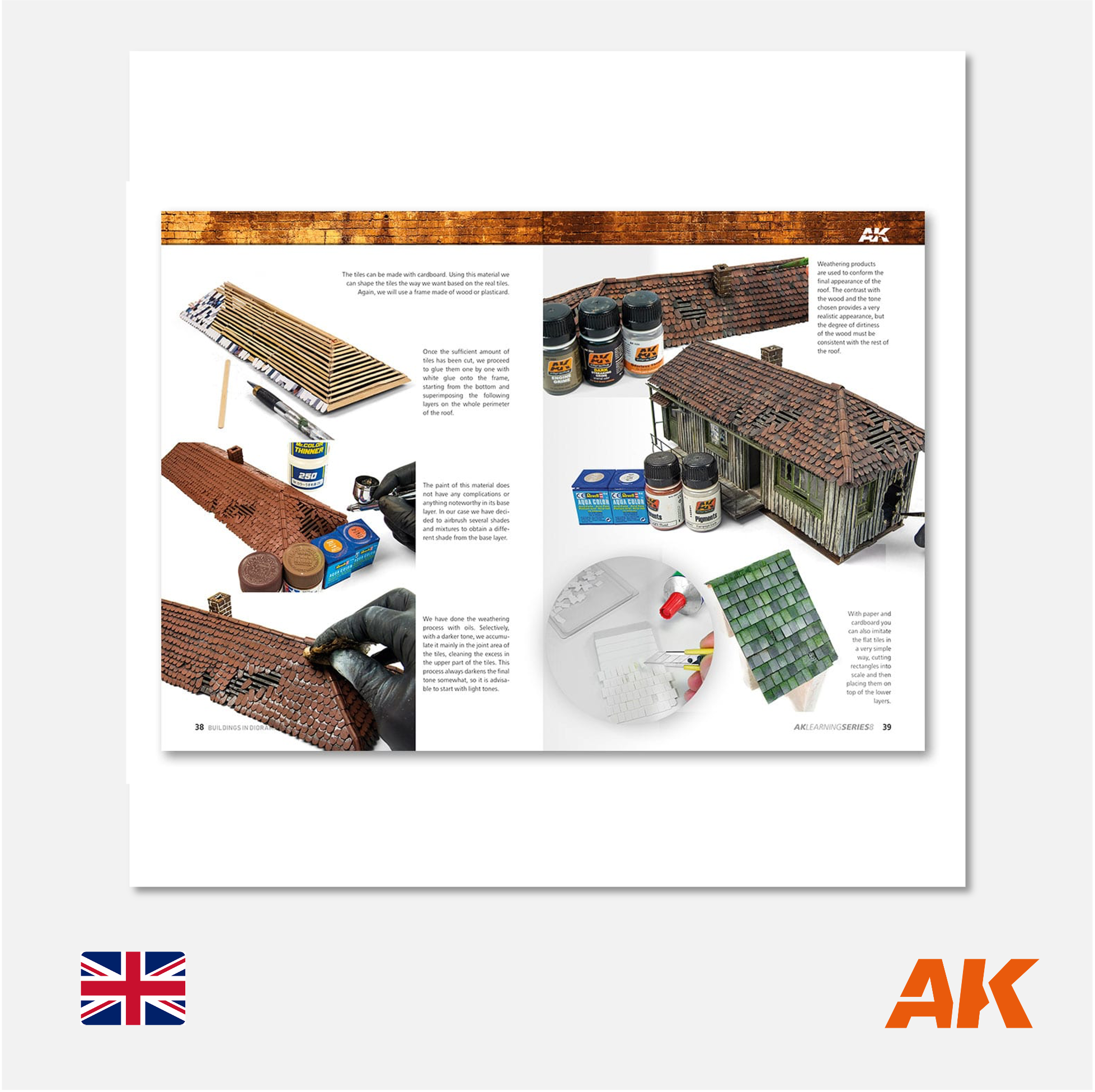 AK Interactive - AK Learning Series N° 9 The Ultimate Guide to Buildings in Dioramas - AK256 - Gothaforce