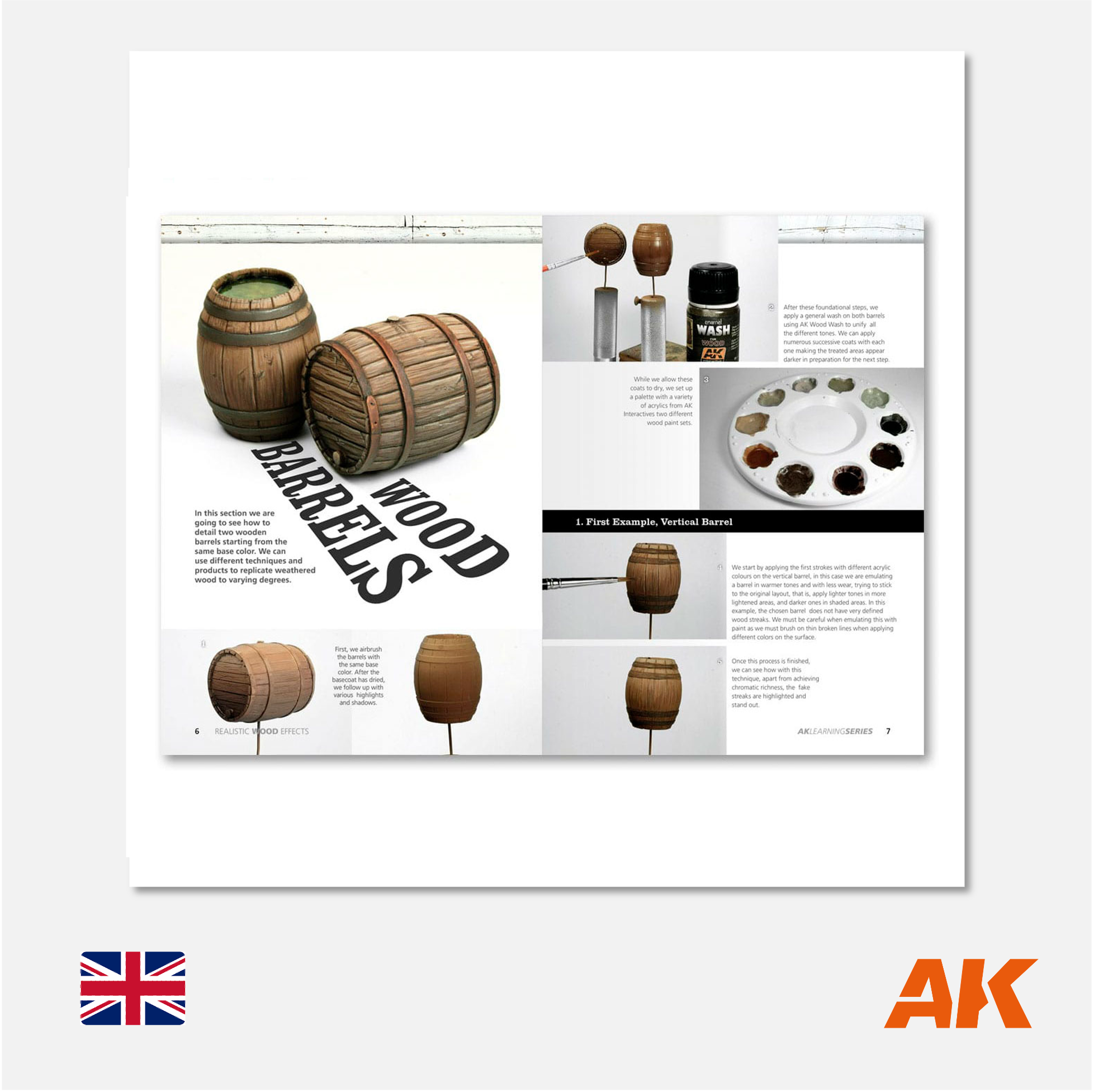AK Interactive - AK Learning Series N° 1 Realistic Wood Effects - AK259 - Gothaforce