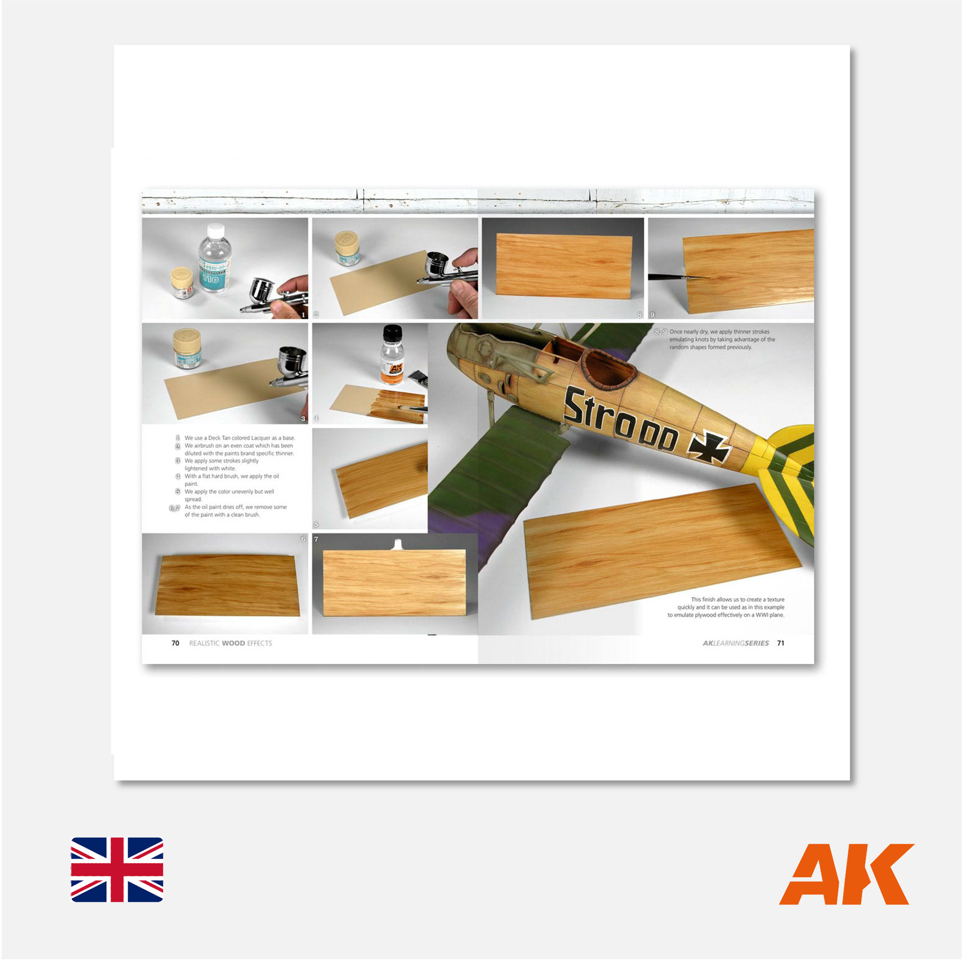 AK Interactive - AK Learning Series N° 1 Realistic Wood Effects - AK259 - Gothaforce