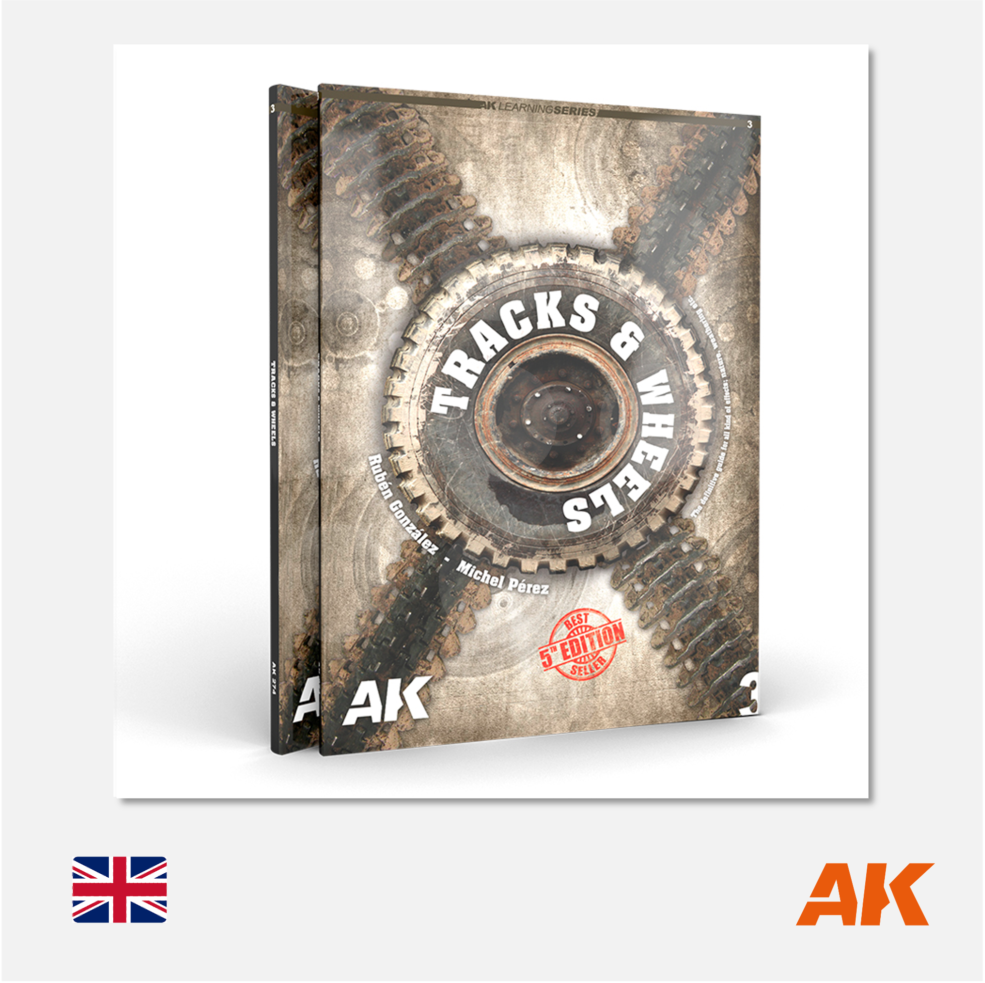 AK Interactive - AK Learning Series N° 3 Tracks & Wheels - AK274 - Gothaforce