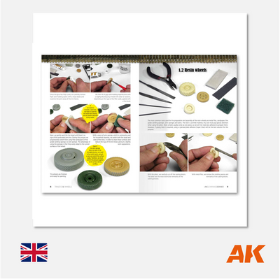 AK Interactive - AK Learning Series N° 3 Tracks & Wheels - AK274 - Gothaforce
