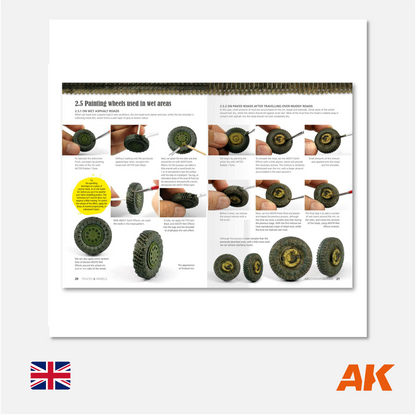 AK Interactive - AK Learning Series N° 3 Tracks & Wheels - AK274 - Gothaforce