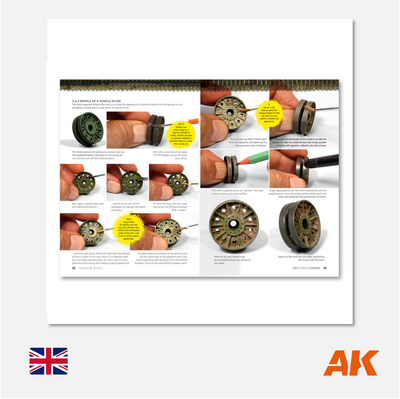 AK Interactive - AK Learning Series N° 3 Tracks & Wheels - AK274 - Gothaforce