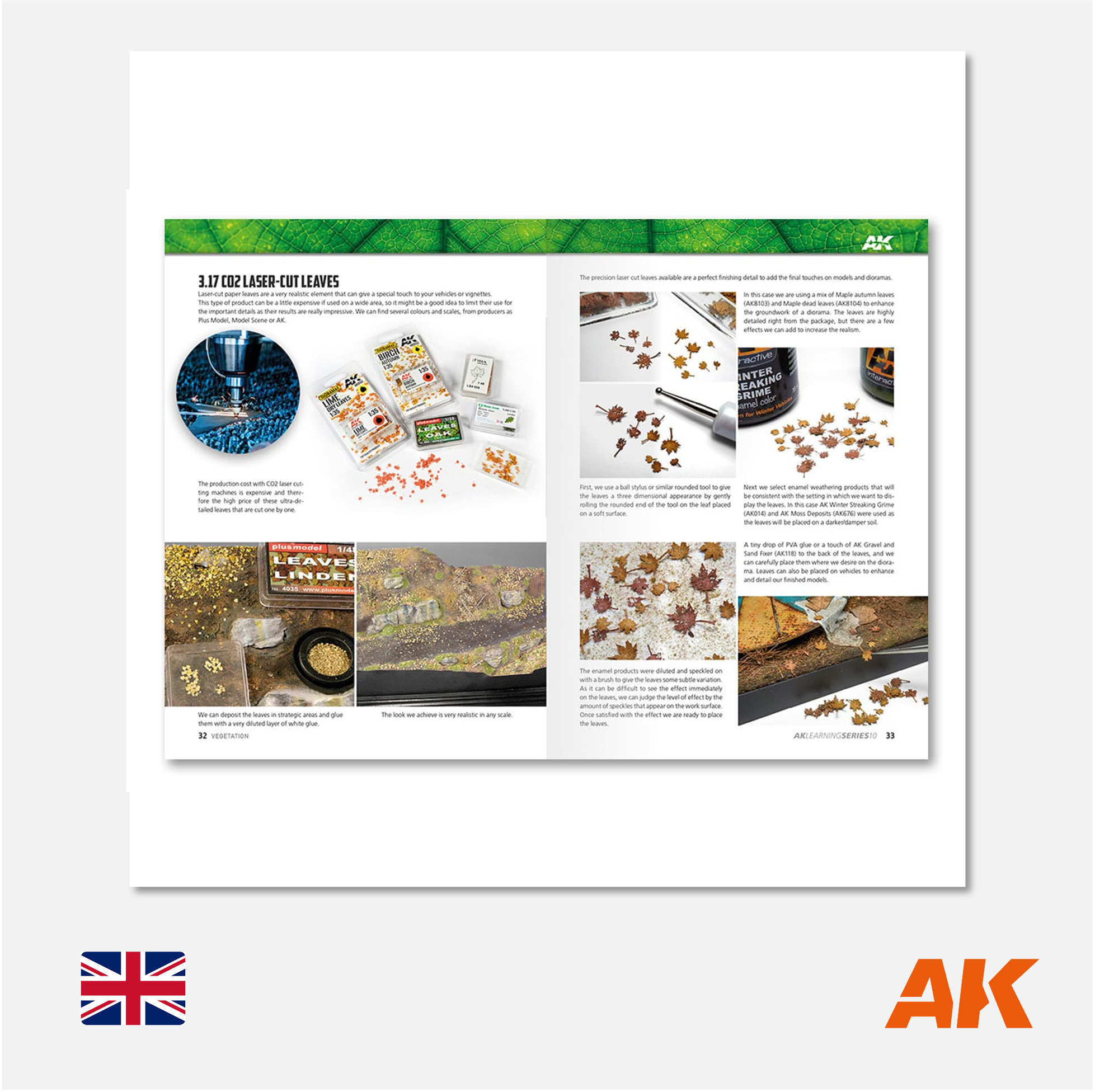 AK Interactive - AK Learning Series N° 10 Mastering Vegetation in Modeling - AK295 - Gothaforce