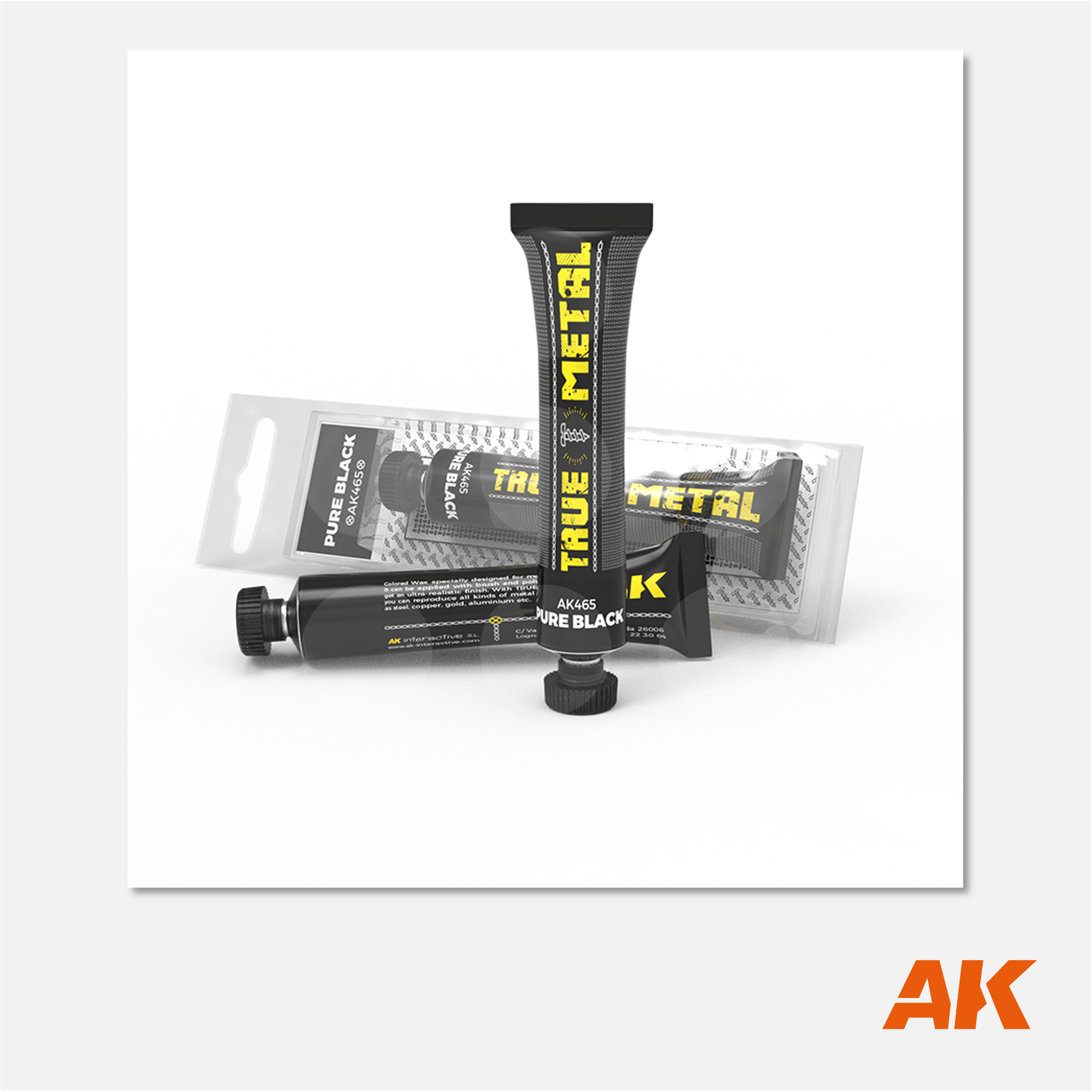 AK True Metal - Pure Black