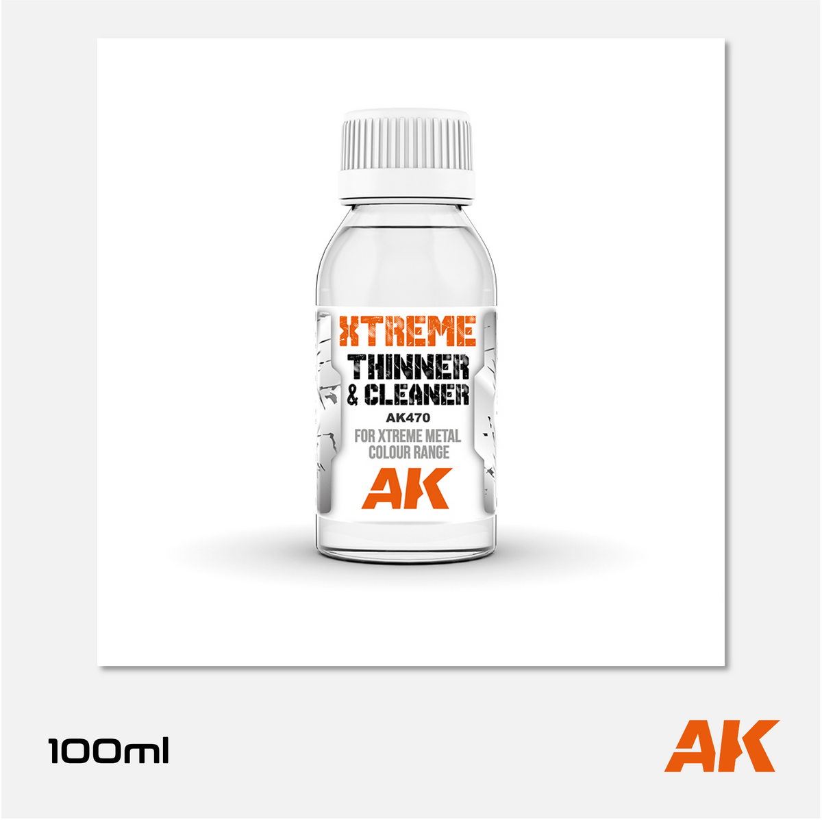 AK Interactive - AK470 - Xtreme Cleaner & Thinner 100ml – Gothaforce
