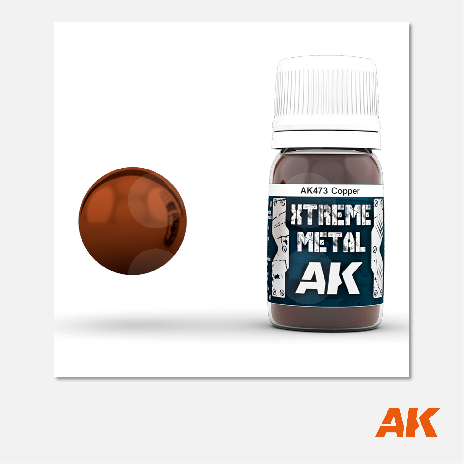 AK Interactive - Xtreme Metal Copper - AK473 - Gothaforce