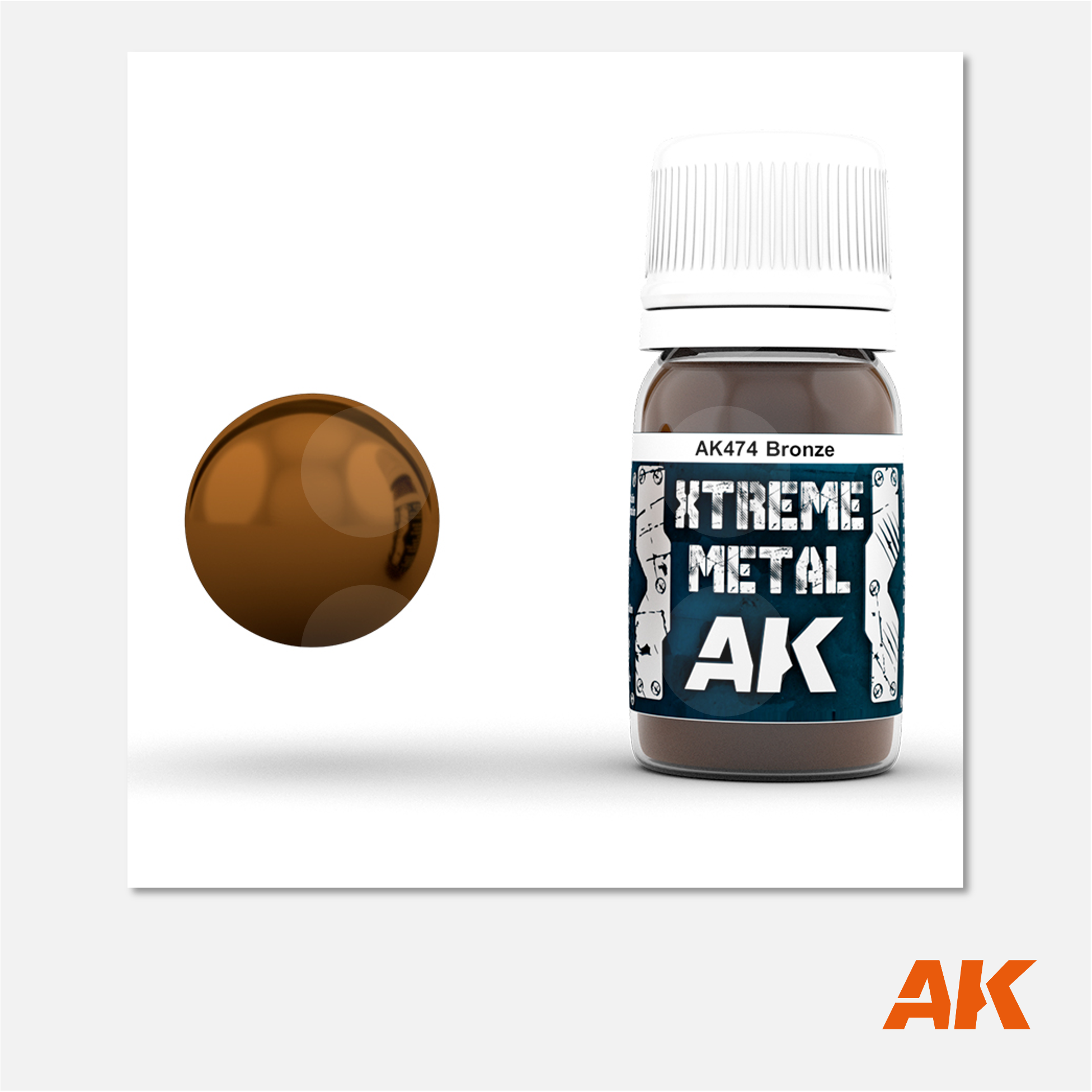 AK Interactive - Xtreme Metal Bronze - AK474 - Gothaforce