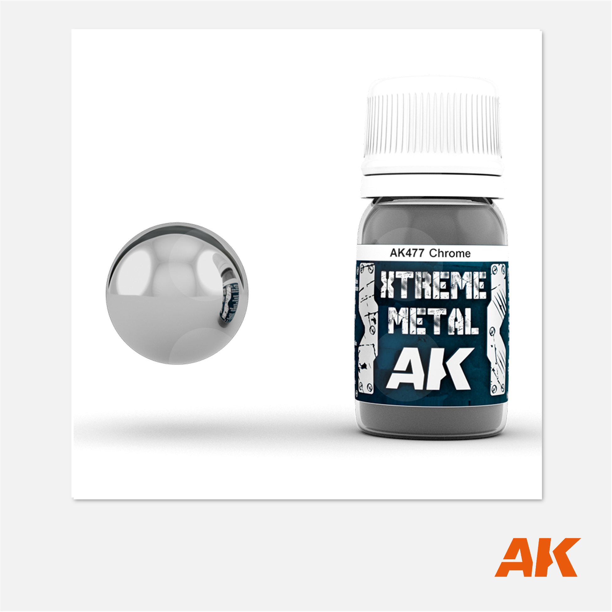 AK Interactive - Xtreme Metal Chrome - AK477 - Gothaforce