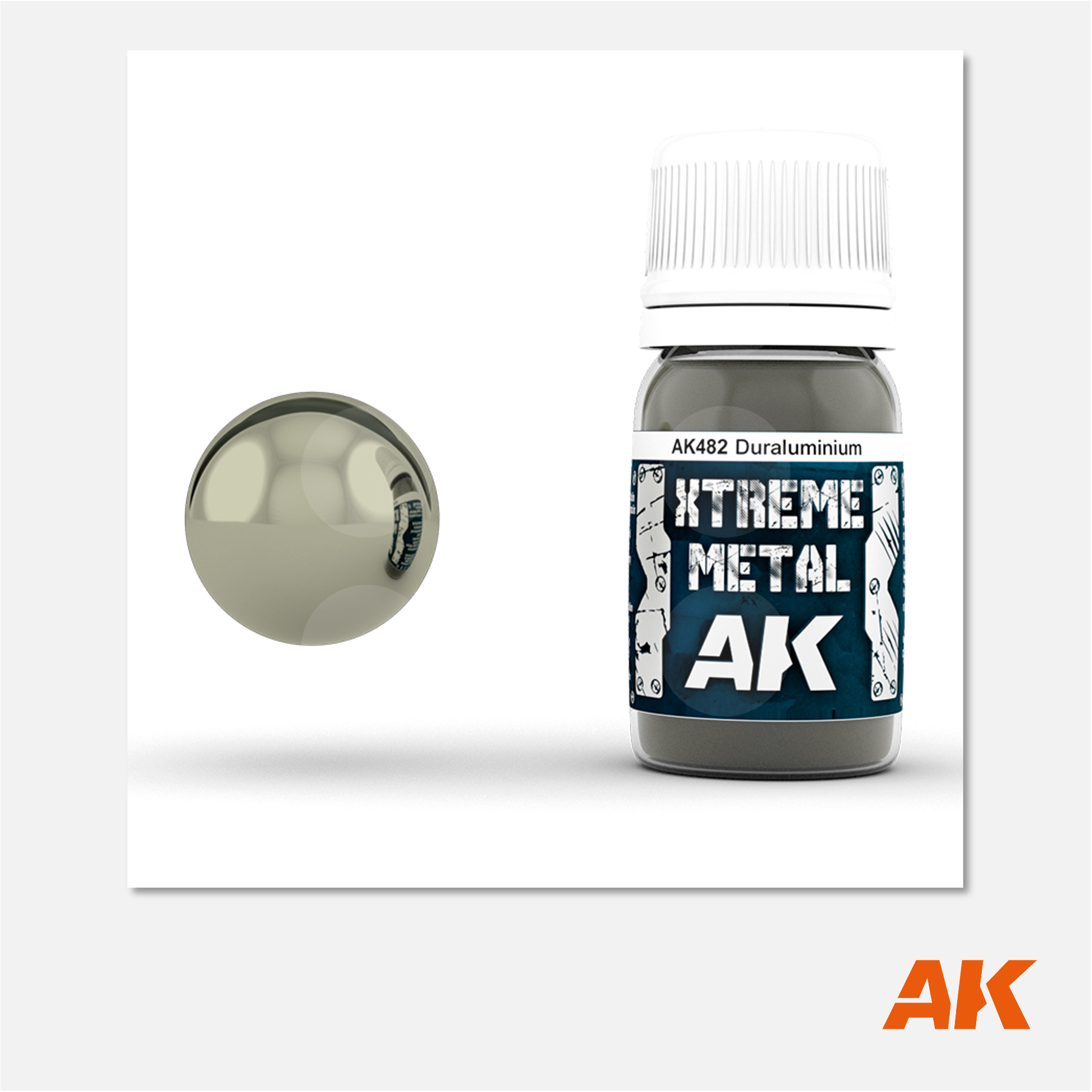 AK Interactive - Xtreme Metal Duraluminium - AK482 - Gothaforce