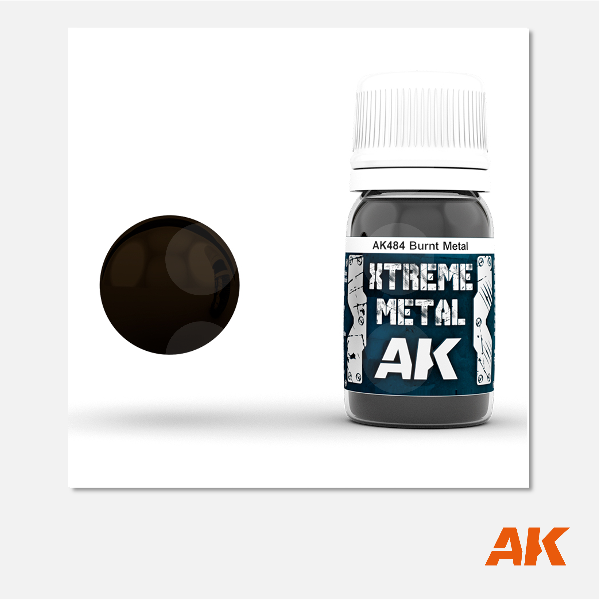 AK Interactive - Xtreme Metal Burnt Metal - AK484 - Gothaforce