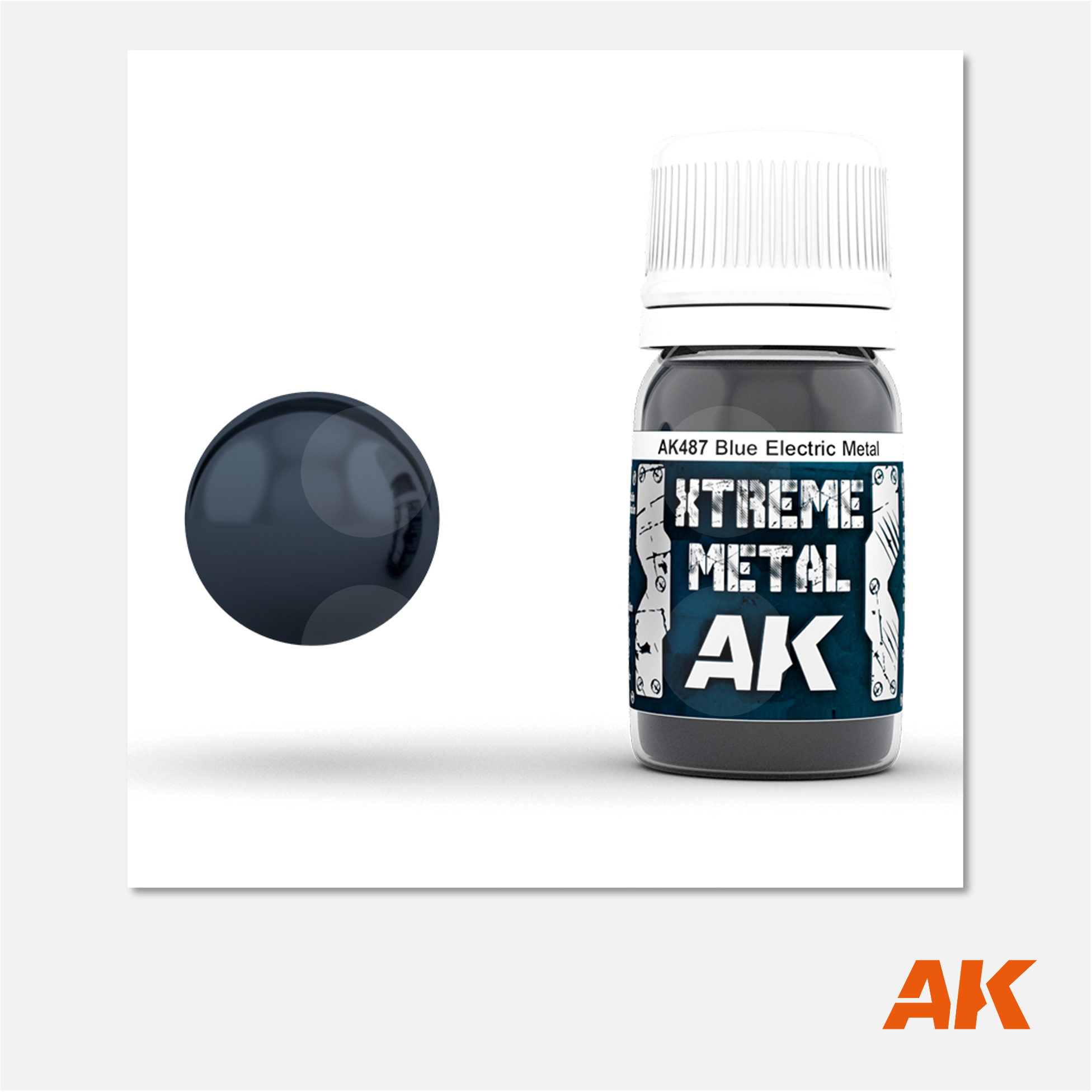 AK Interactive - Xtreme Metal Metallic Blue - AK487 - Gothaforce