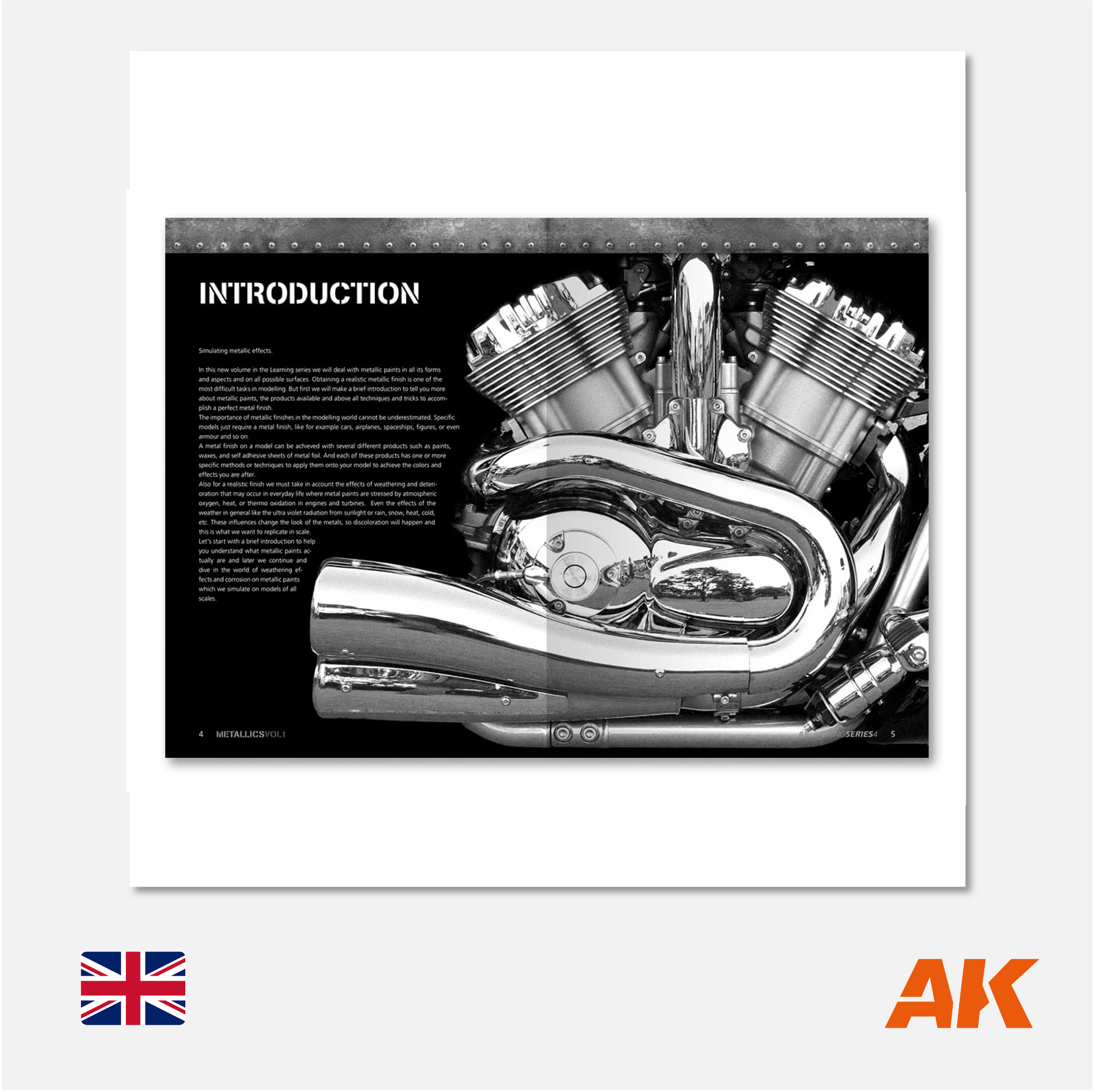 AK Interactive - AK Learning Series N° 4 Metallics 1 - AK507 - Gothaforce
