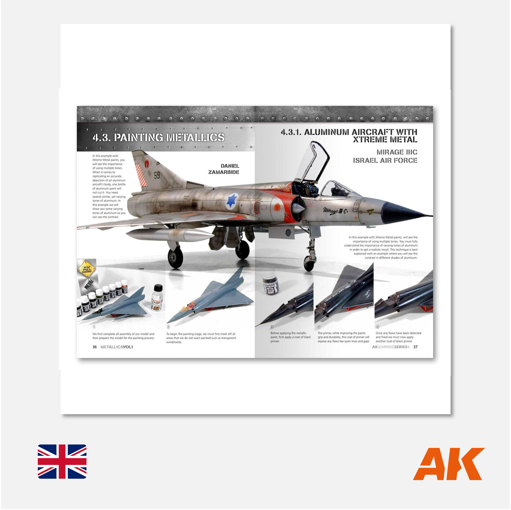 AK Interactive - AK Learning Series N° 4 Metallics 1 - AK507 - Gothaforce