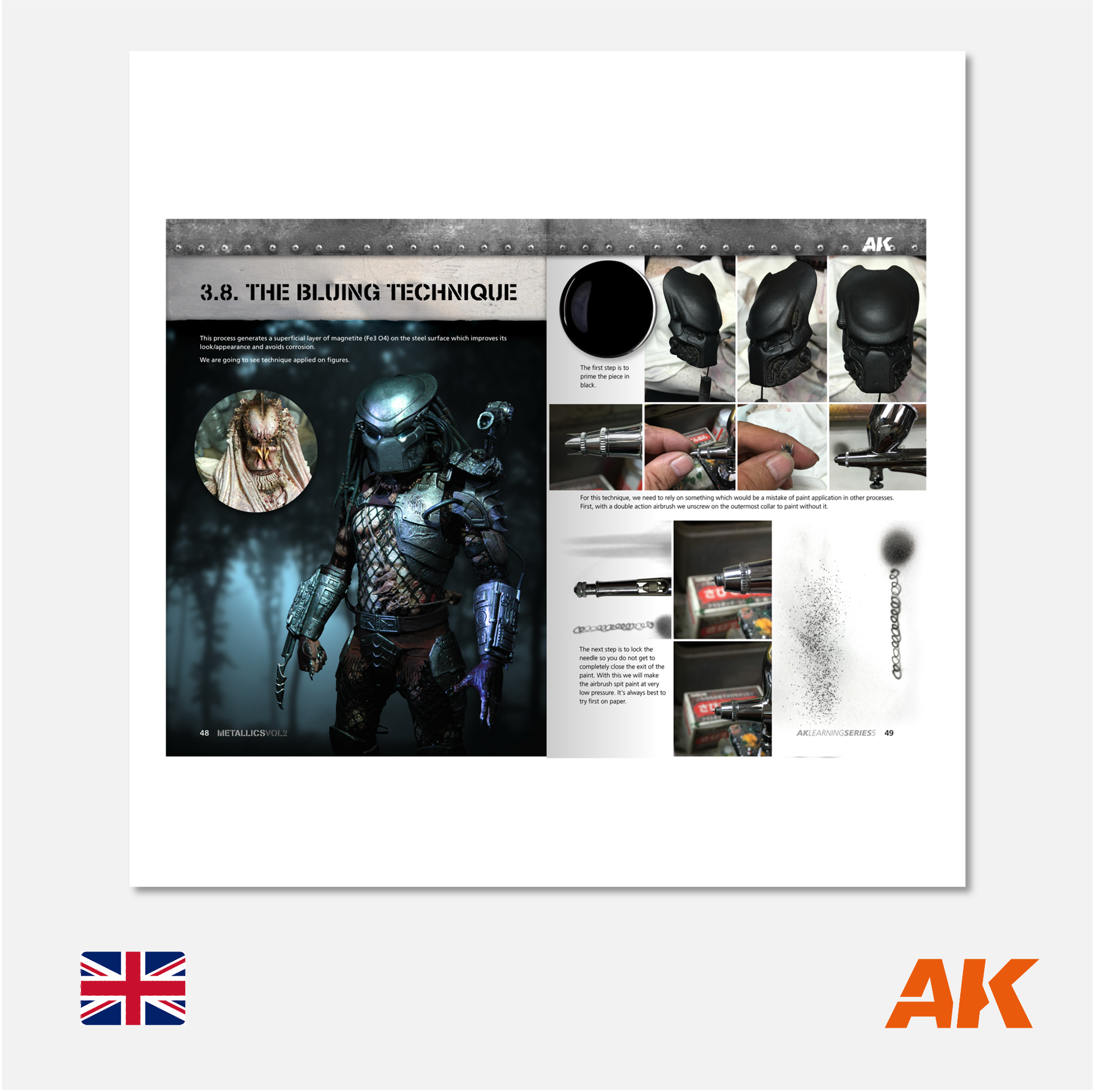 AK Interactive - AK Learning Series N° 5 Metallics 2 - AK508 - Gothaforce