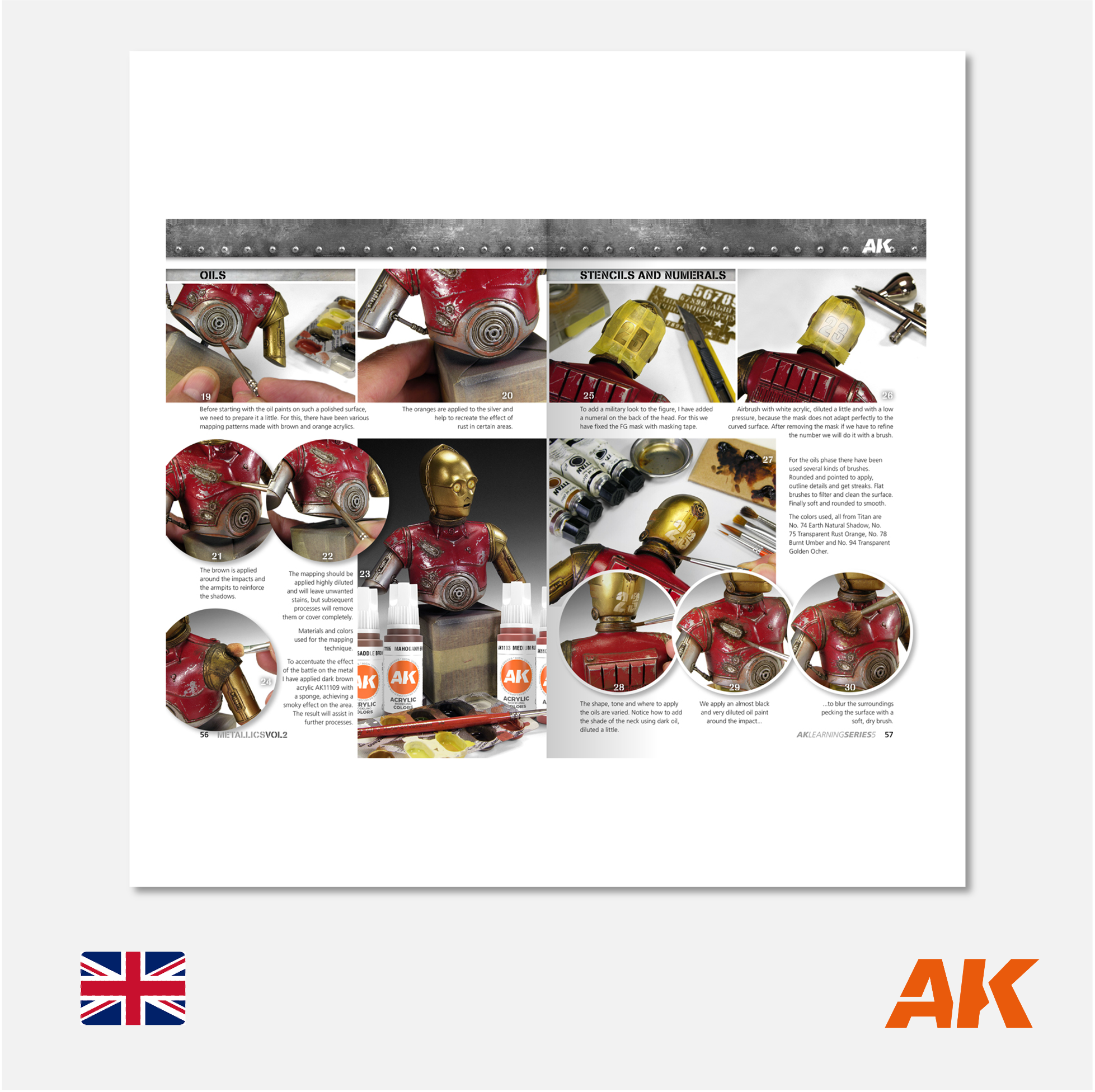 AK Interactive - AK Learning Series N° 5 Metallics 2 - AK508 - Gothaforce