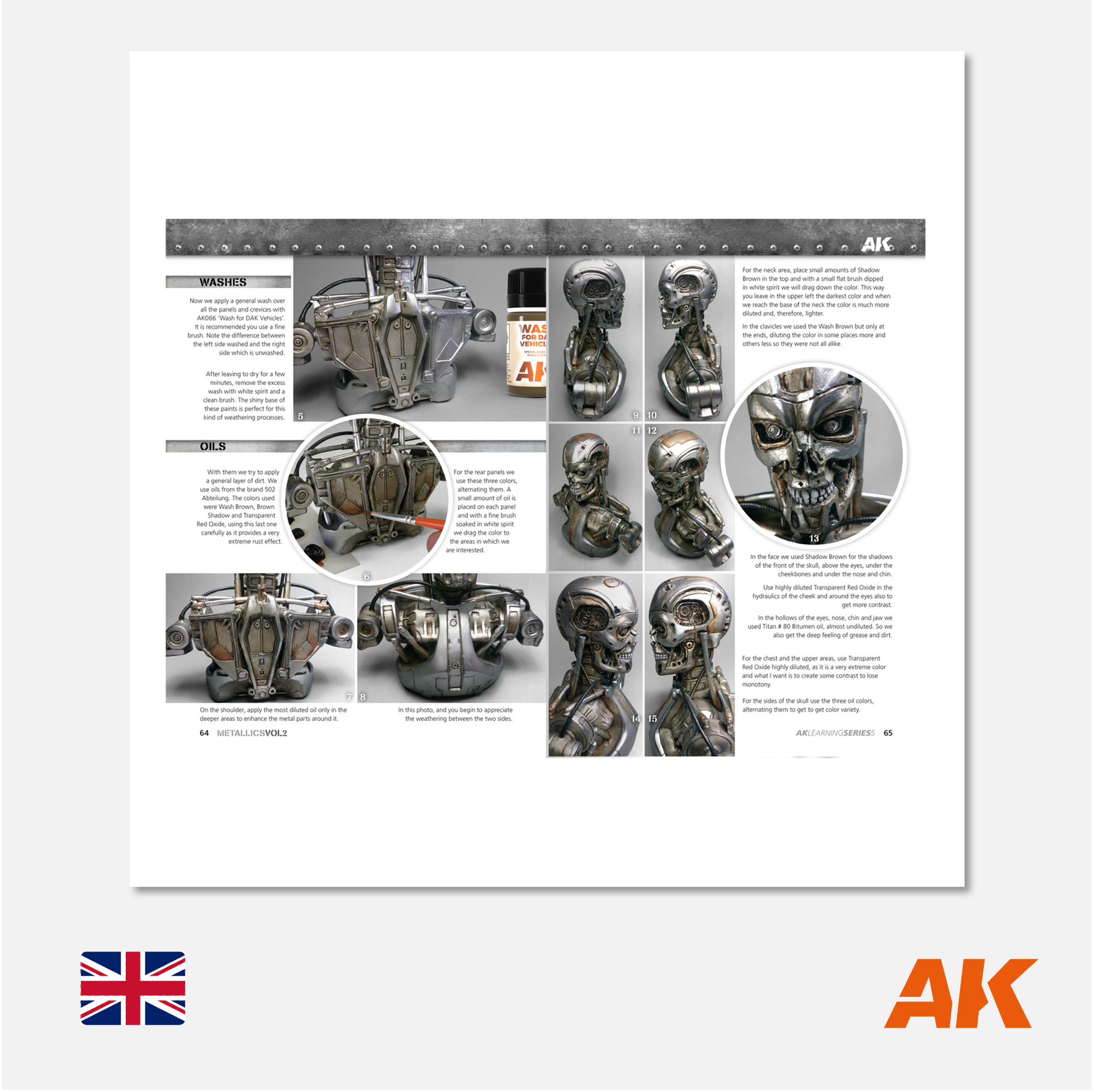 AK Interactive - AK Learning Series N° 5 Metallics 2 - AK508 - Gothaforce