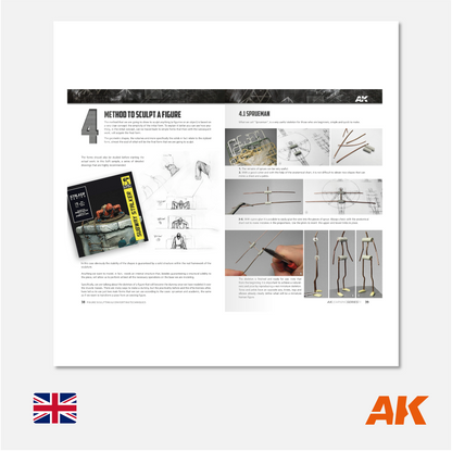 AK Interactive - AK Learning Series N° 11 Figure Sculpting - AK512 - Gothaforce