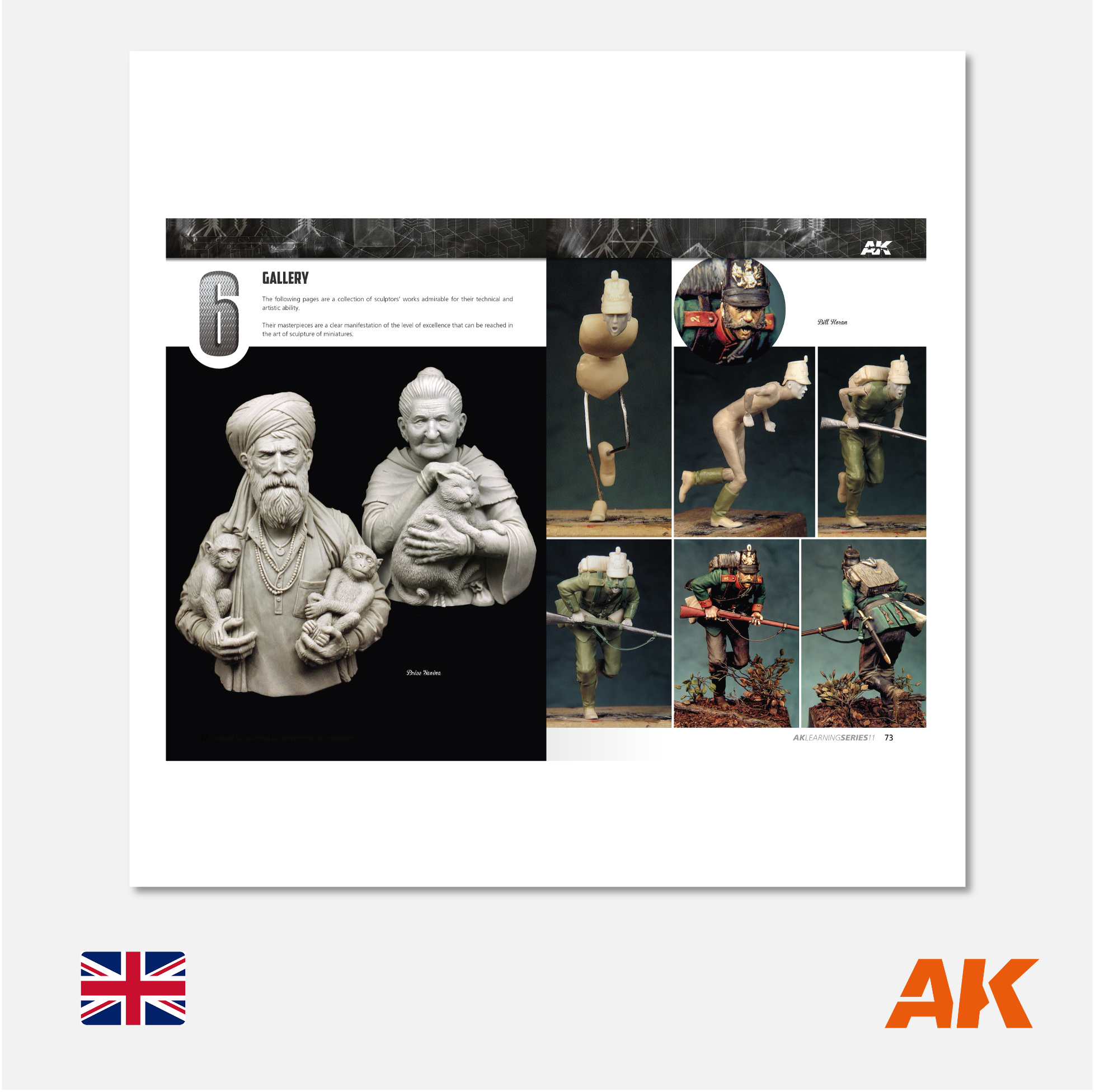 AK Interactive - AK Learning Series N° 11 Figure Sculpting - AK512 - Gothaforce