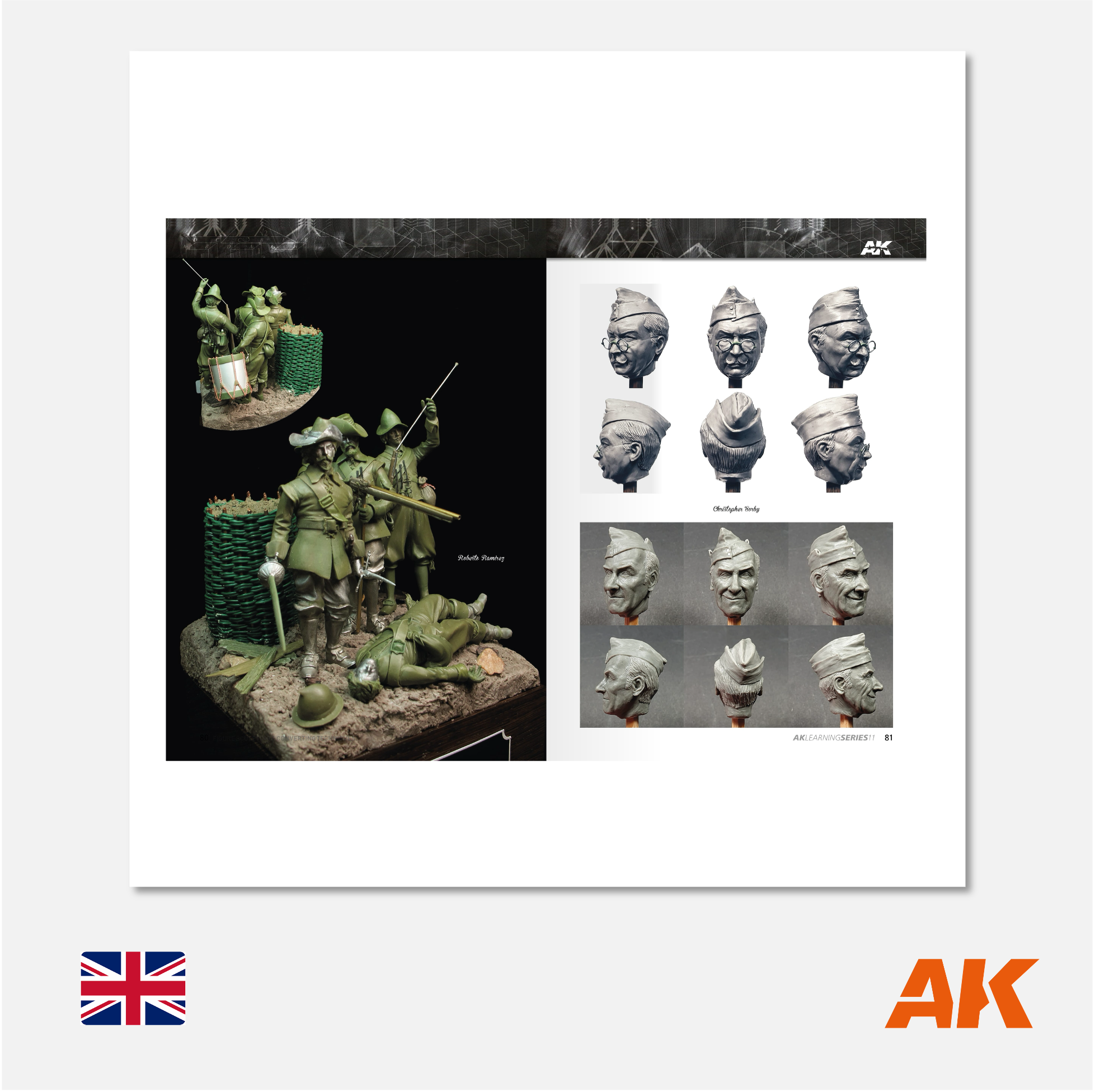 AK Interactive - AK Learning Series N° 11 Figure Sculpting - AK512 - Gothaforce