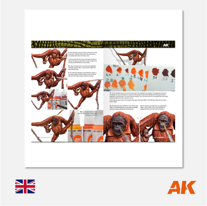AK Interactive - AK Learning Series N° 14 Painting Animal Figures - AK518 - Gothaforce