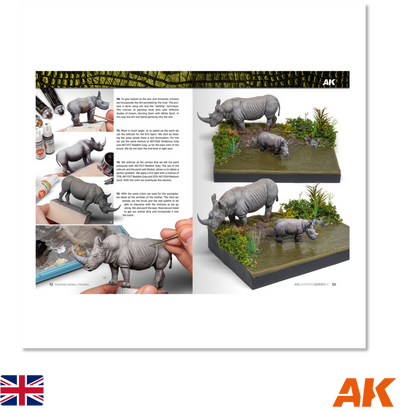 AK Interactive - AK Learning Series N° 14 Painting Animal Figures - AK518 - Gothaforce