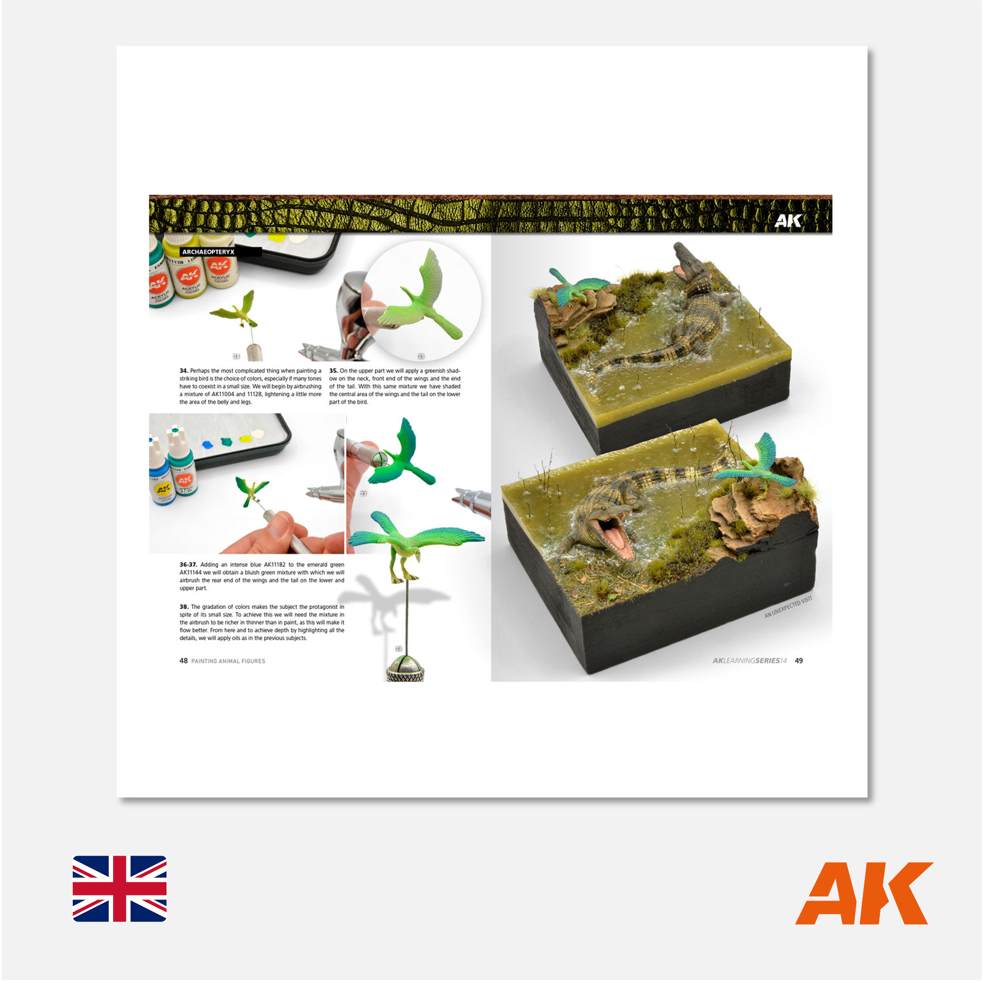 AK Interactive - AK Learning Series N° 14 Painting Animal Figures - AK518 - Gothaforce