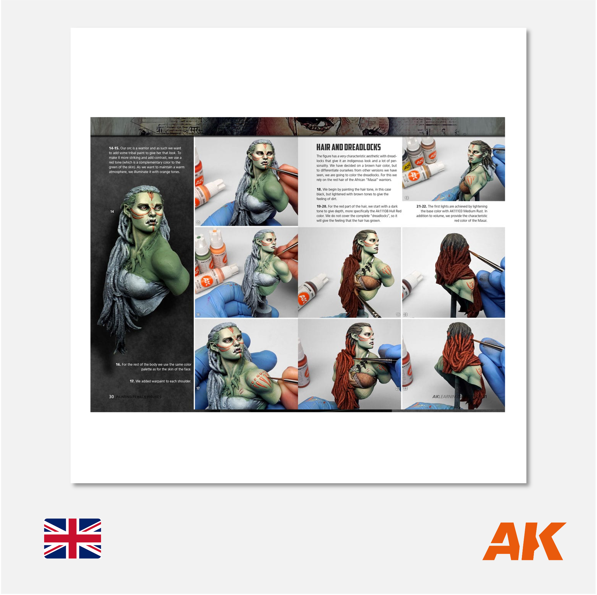 AK Interactive - AK Learning Series N° 12 Painting Female Figures - AK520 - Gothaforce